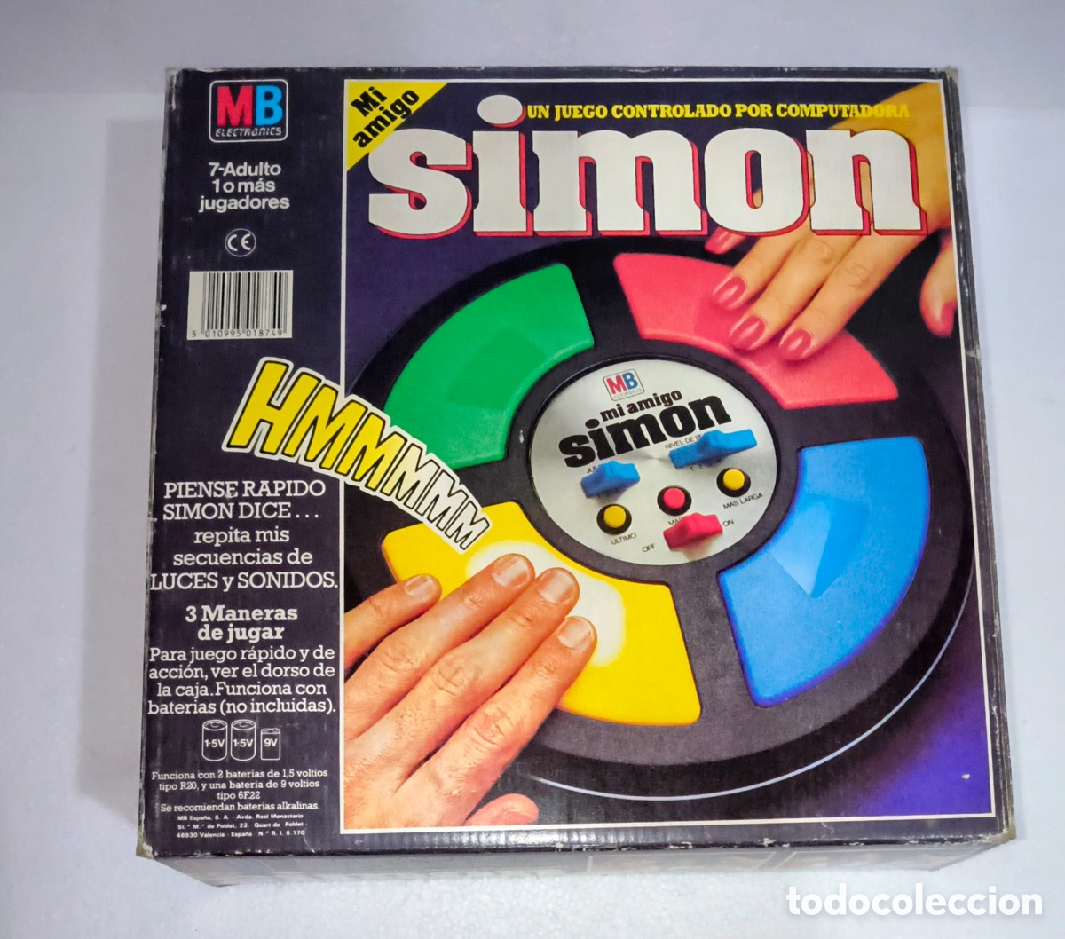 Juegos de mesa: Juego MB Mi Amigo Simon Electr&oacute;nico
