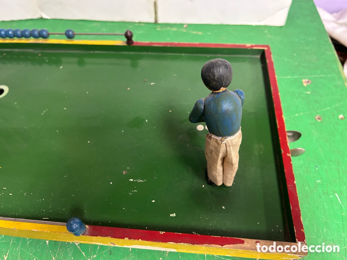 Juegos de mesa: JUEGO DE MINIGOLF DE MESA DE MADERA - Foto 6