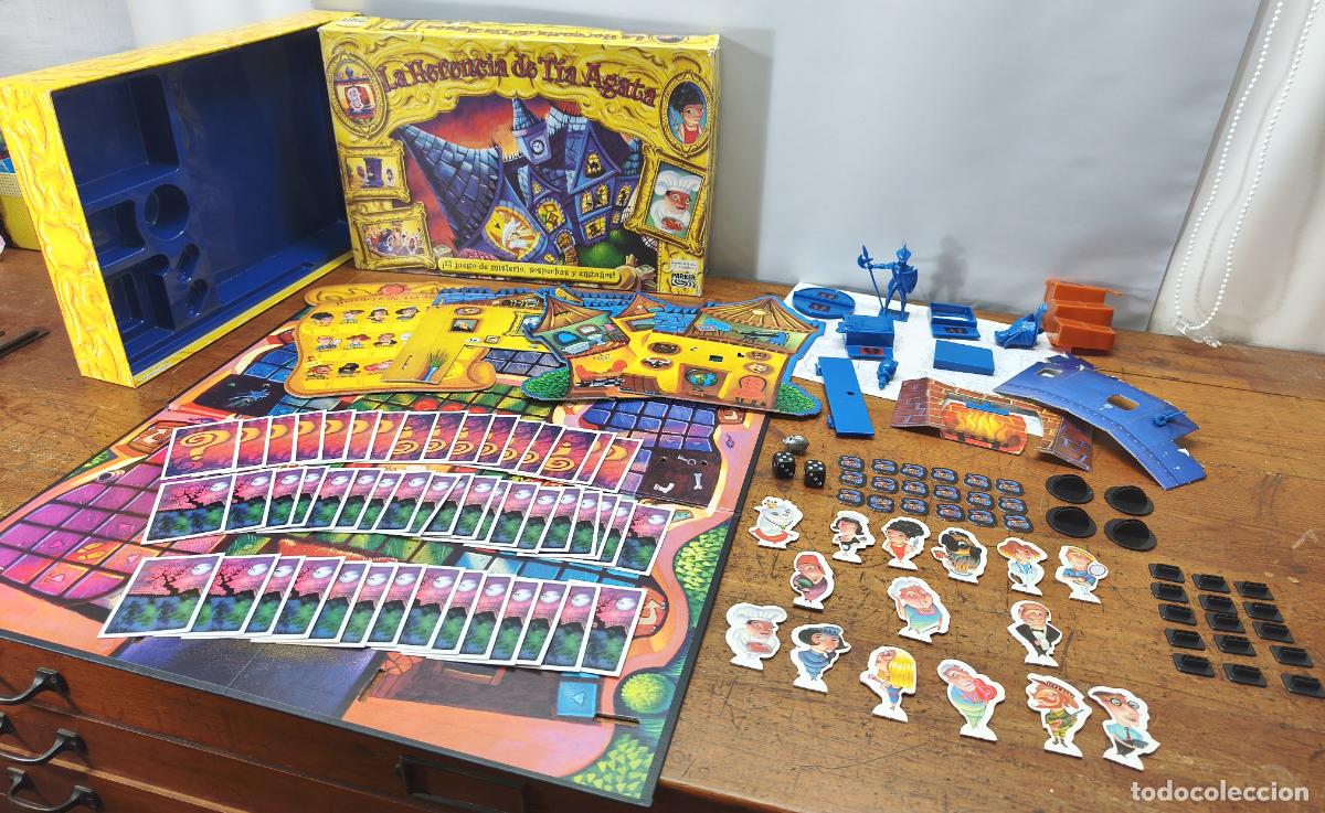 Juegos de mesa: Juego La Herencia de Tia Agata - Parker 2004