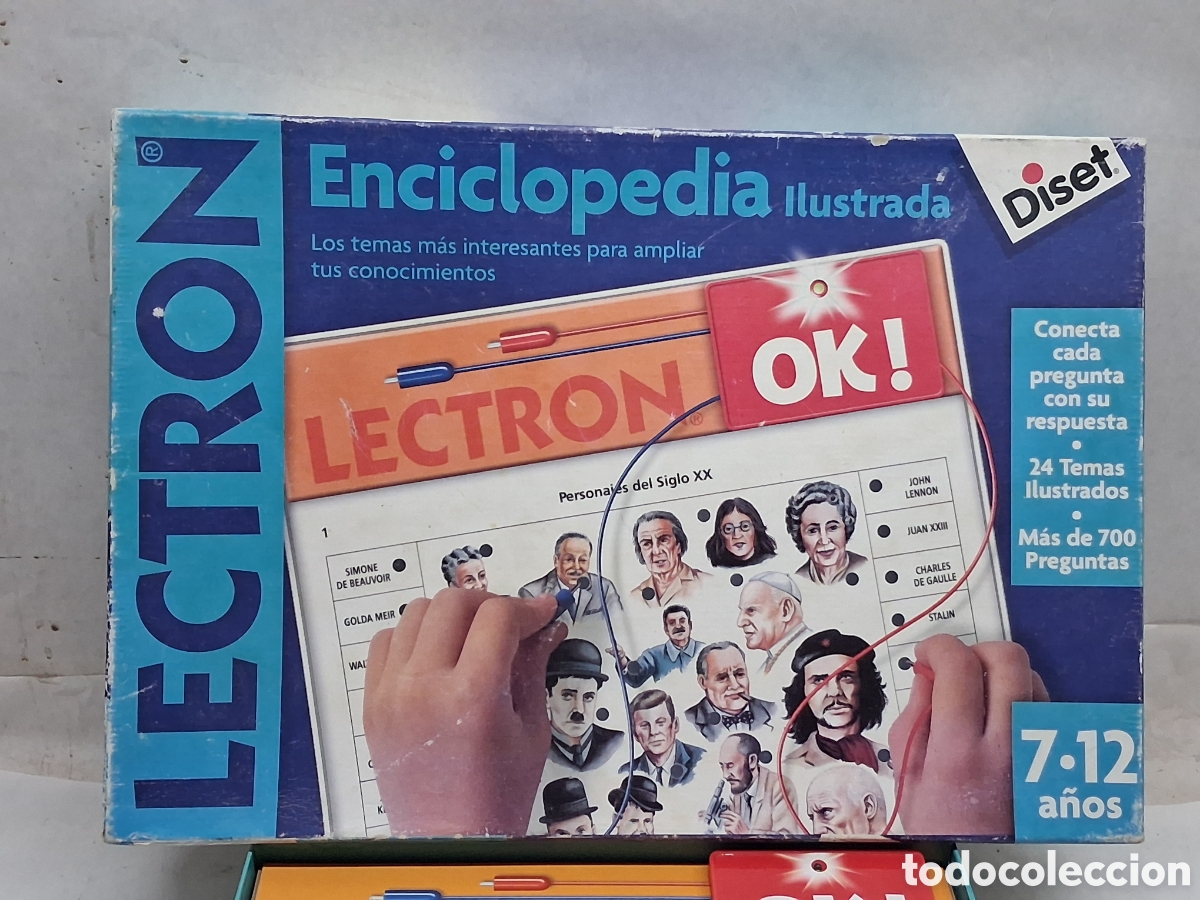 Juegos de mesa: Lectron enciclopedia ilustrada Diset - Foto 2