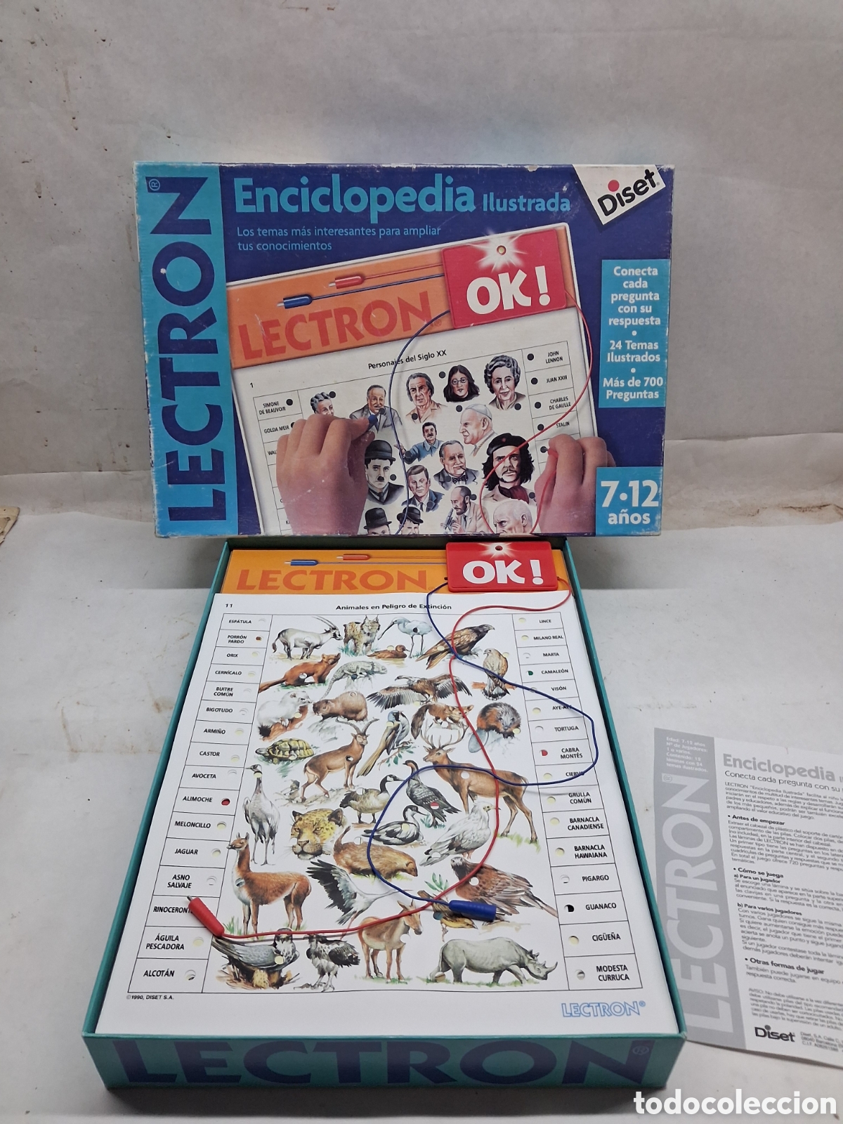 Juegos de mesa: Lectron enciclopedia ilustrada Diset