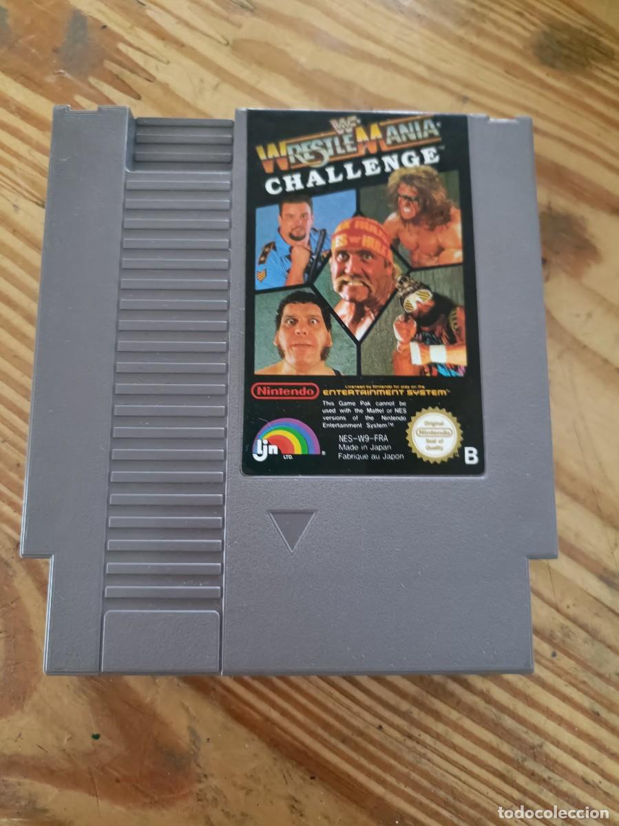 Juegos de mesa: JUEGO CARTUCHO NINTENDO NES WRESTLEMANIA CHALLENGE .