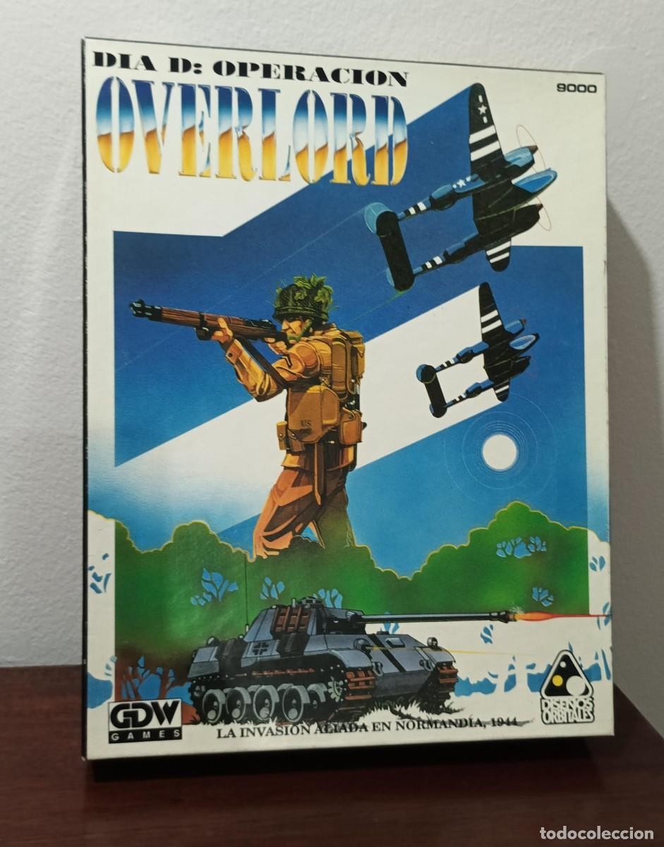 Juegos de mesa: OVERLORD WARGAME del dia D. completo,