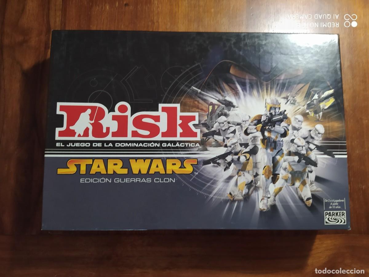 Juegos de mesa: RISK STARS WARS Edici&oacute;n Guerras Clon en espa&ntilde;ol, completo
