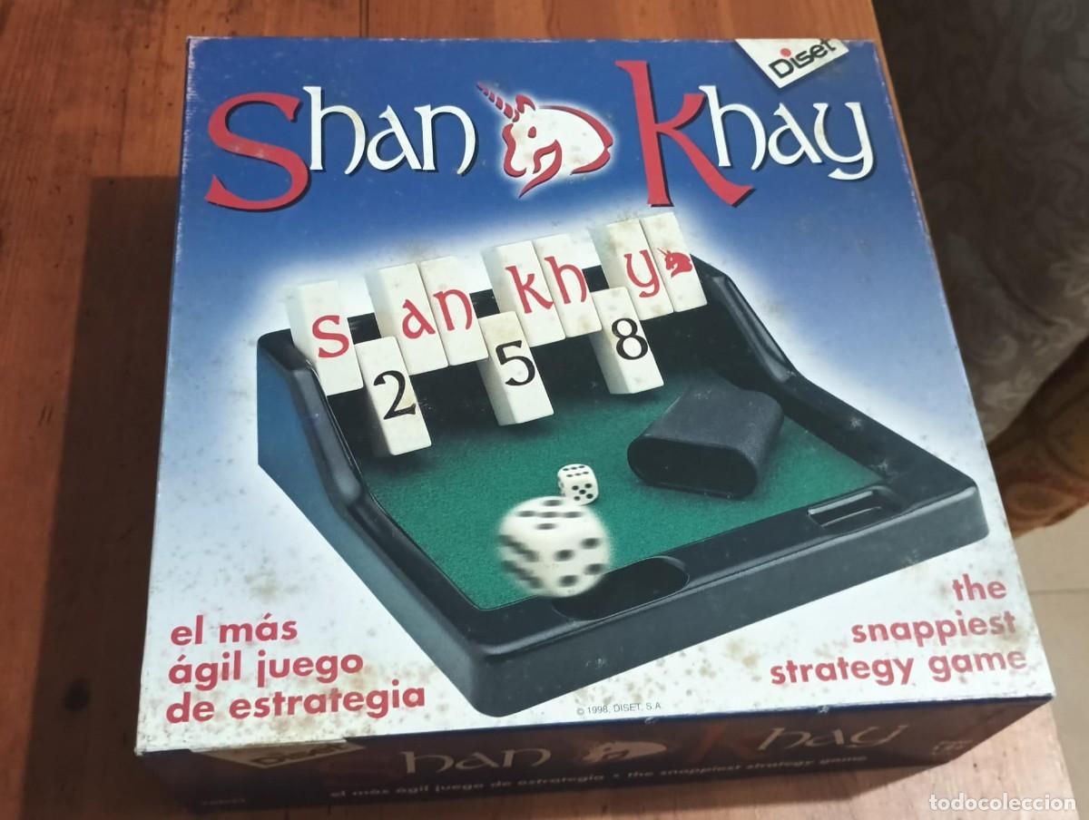 Juegos de mesa: SHAN KAI Juego de mesa VINTAGE , completo