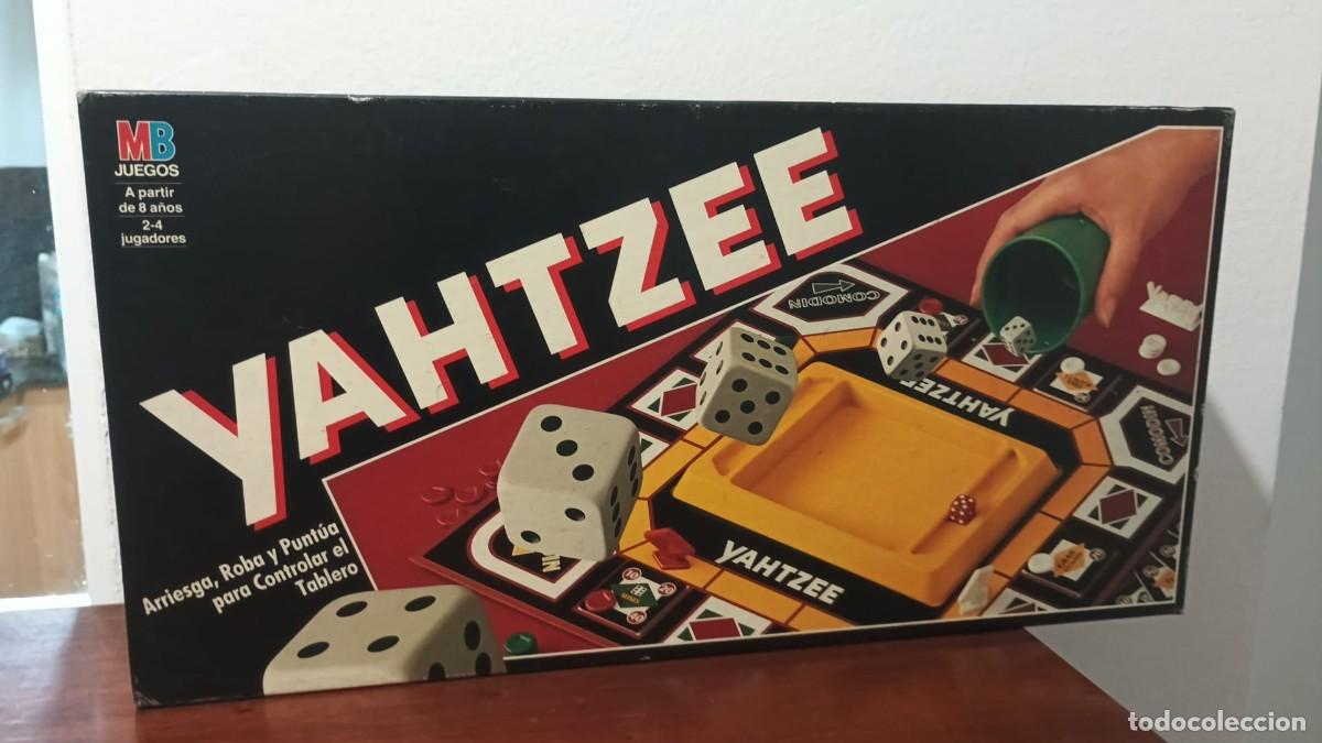 Juegos de mesa: YAHTZEE Juego de mesa VINTAGE, completo