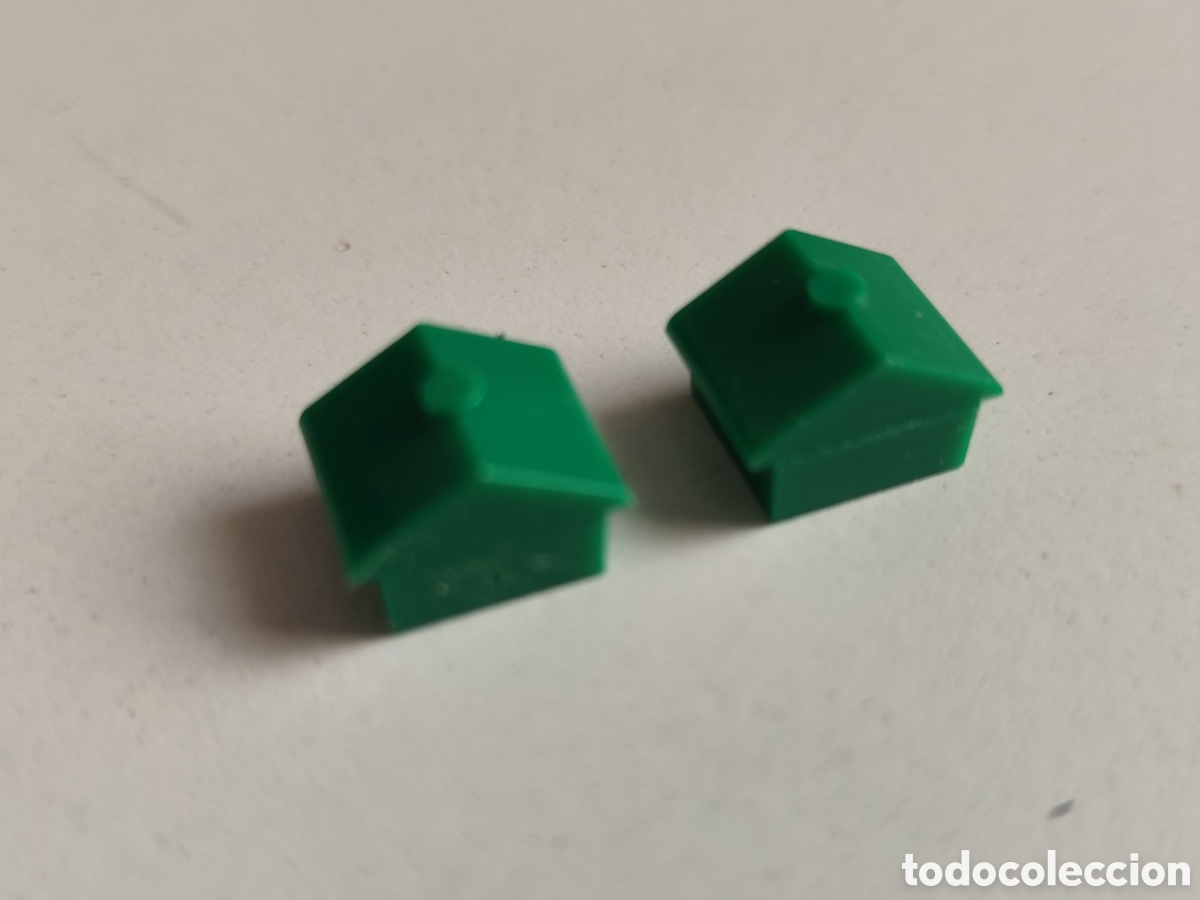 Juegos de mesa: Monopoly Borras. Dos Casas Verdes. 1982. Juego