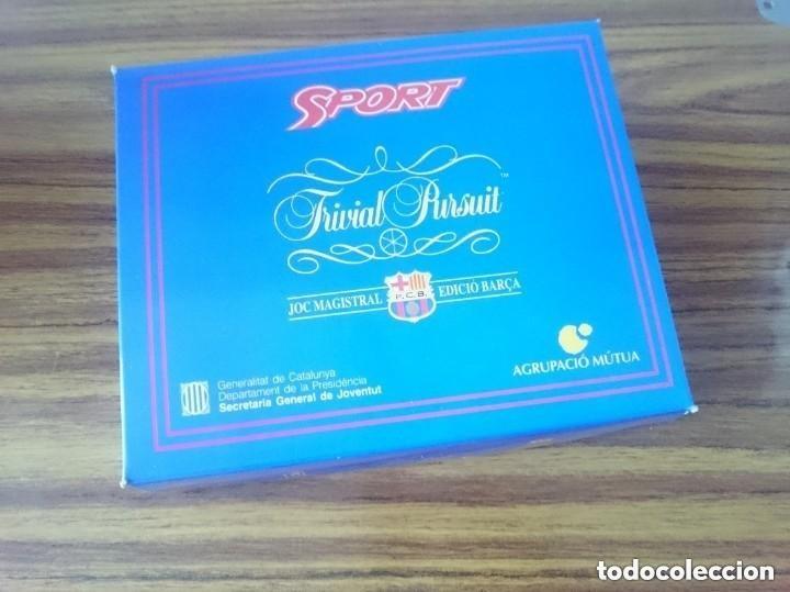 Juegos de mesa: JUEGO DE MESA TRIVIAL PURSUIT DEL BAR&Ccedil;A - EN CATALAN 1995 -VER FOTOS