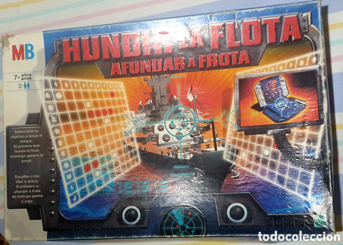 Juegos de mesa: HUNDIR LA FLOTA (MB) A&Ntilde;O 2000