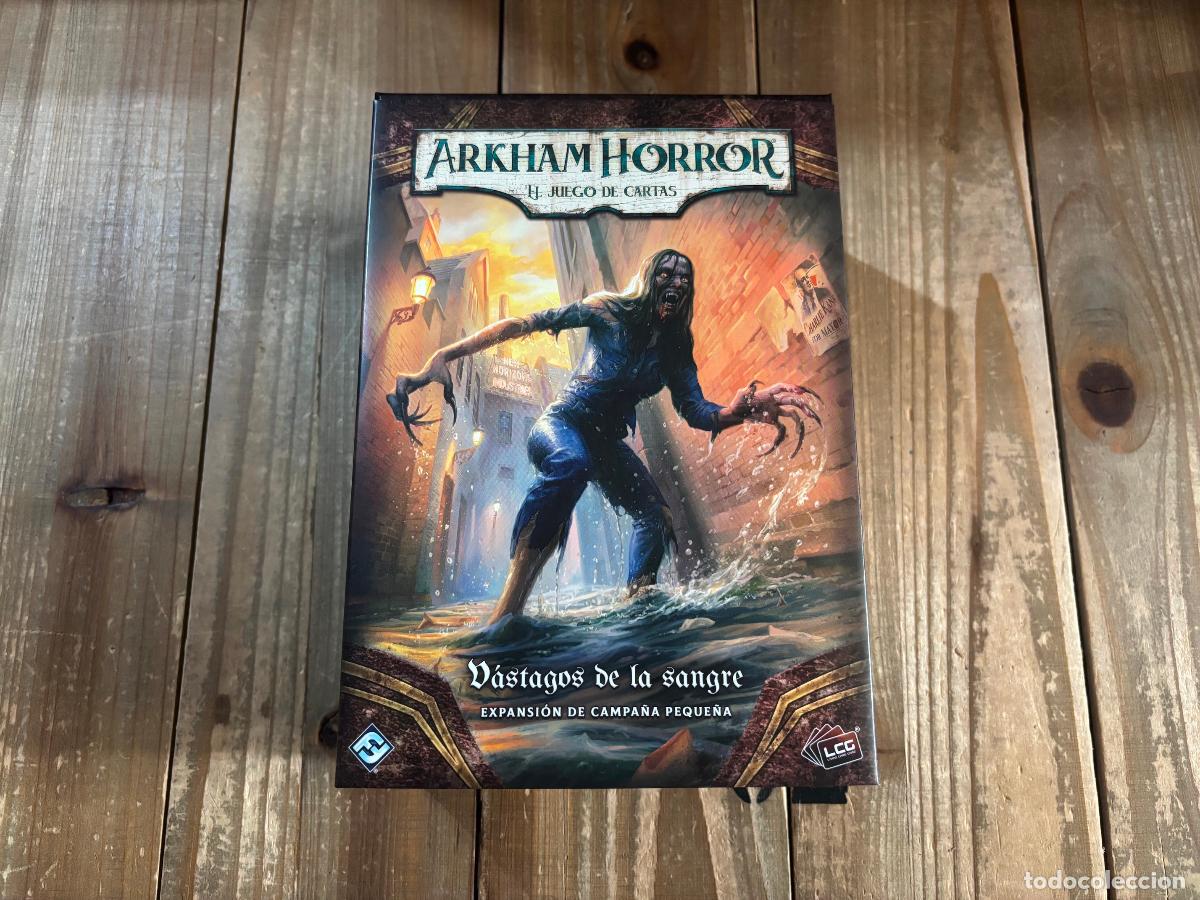Juegos de mesa: juego de mesa - Arkham Horror: el juego de cartas LCG - Vastagos de la Sangre - Edici&oacute;n en espa&ntilde;ol
