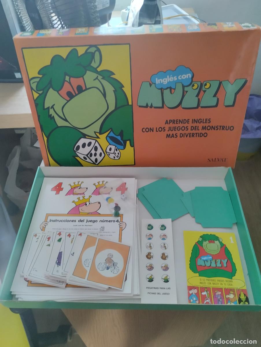 Juegos de mesa: ingles con muzzy de salvat juego de mesa