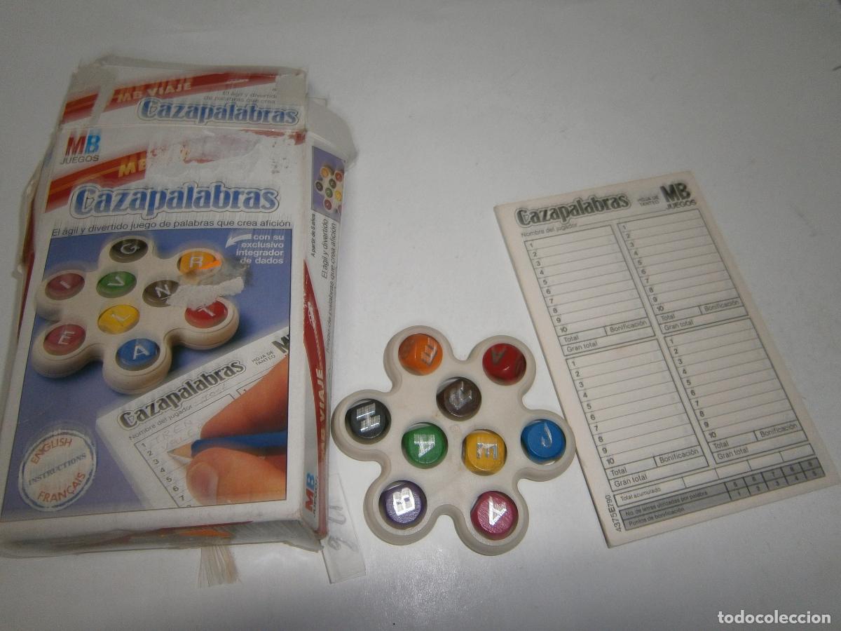 Juegos de mesa: ANTIGUO JUEGO DE MESA - CAZAPALABRAS (GIRA Y DELETREA)