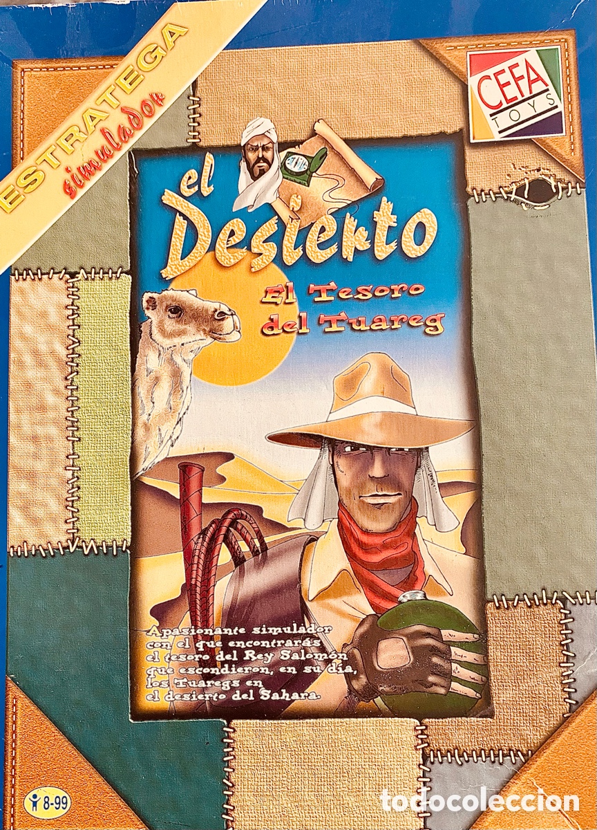 Juegos de mesa: El DESIERTO el tesoro del Tusreg