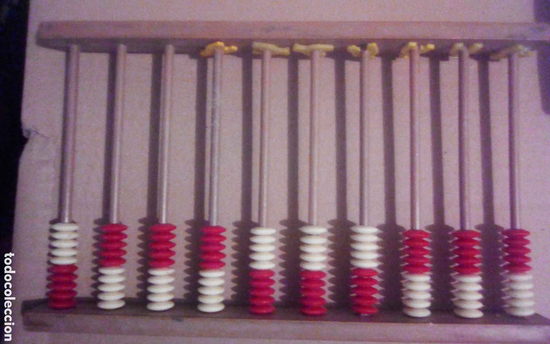 Juegos de mesa: &Aacute;baco juego de Matema. Mide 28 x 17 cm., pl&aacute;stico.