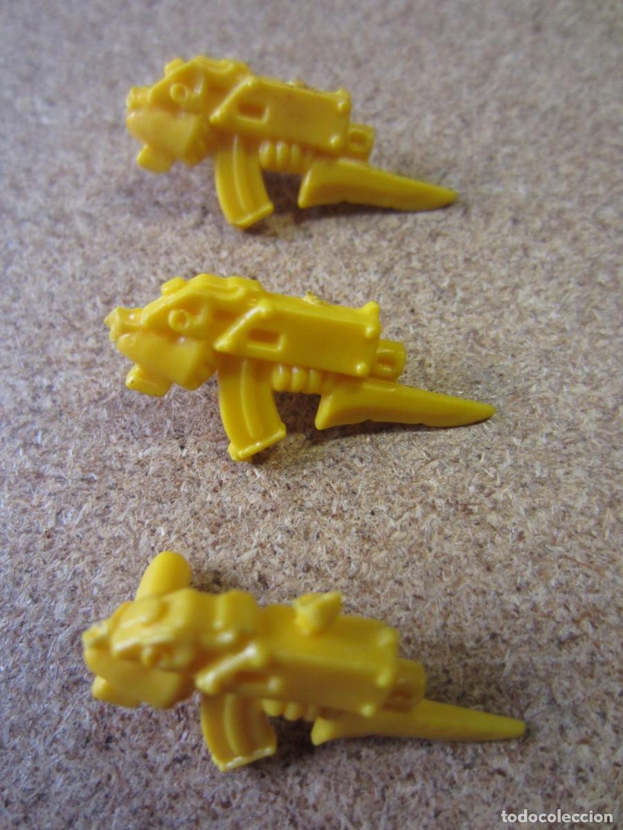 Juegos de mesa: 3 Rifles Bolter Imperial Fists Marines. Repuestos Space Crusade Cruzada Estelar MB