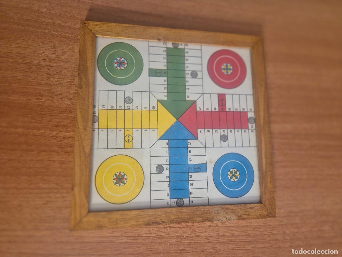 Juegos de mesa: ANTIGUO TABLERO JUEGO DE PARCHIS, 20 X 20 CM.