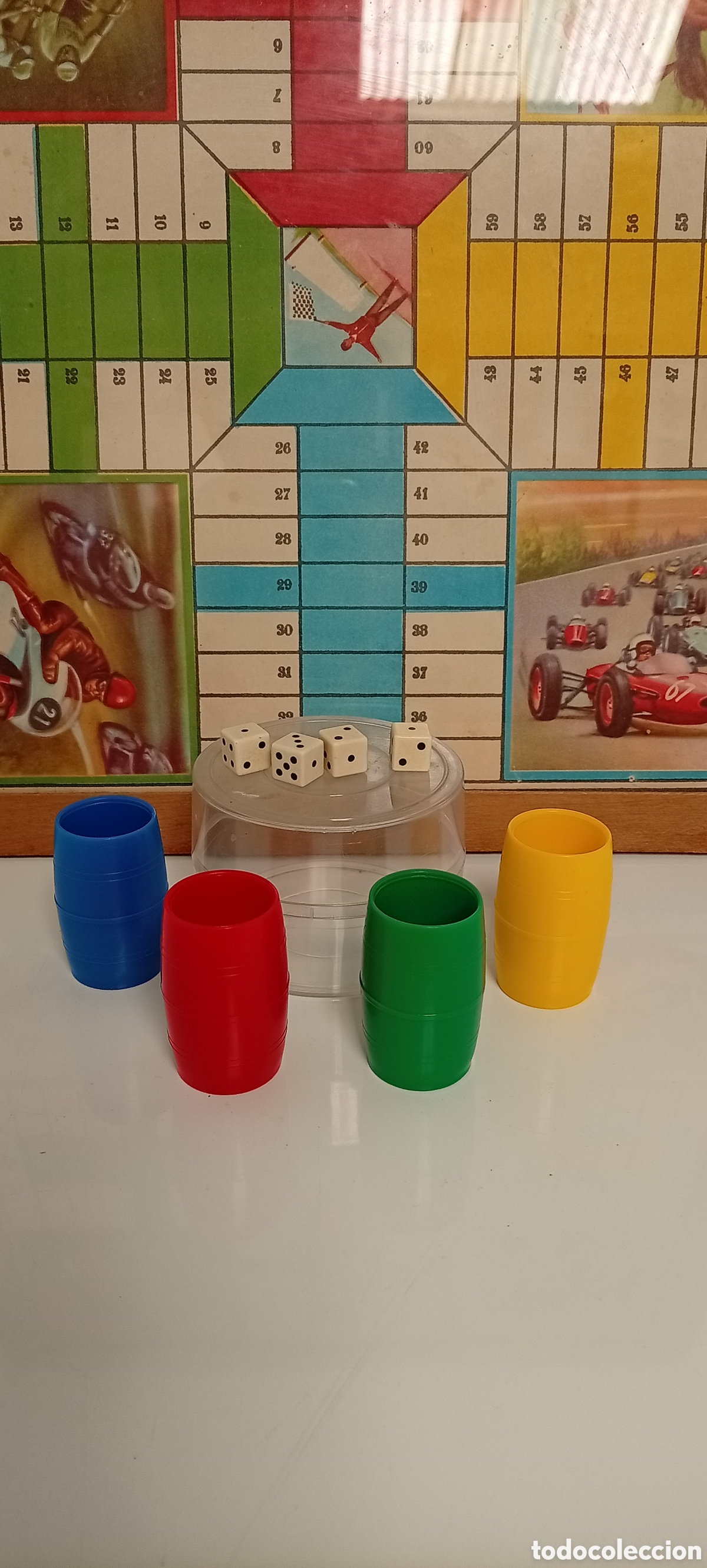 Juegos de mesa: .JUEGO DE PARCHIS Y LA OCA COMPLETO - Foto 2
