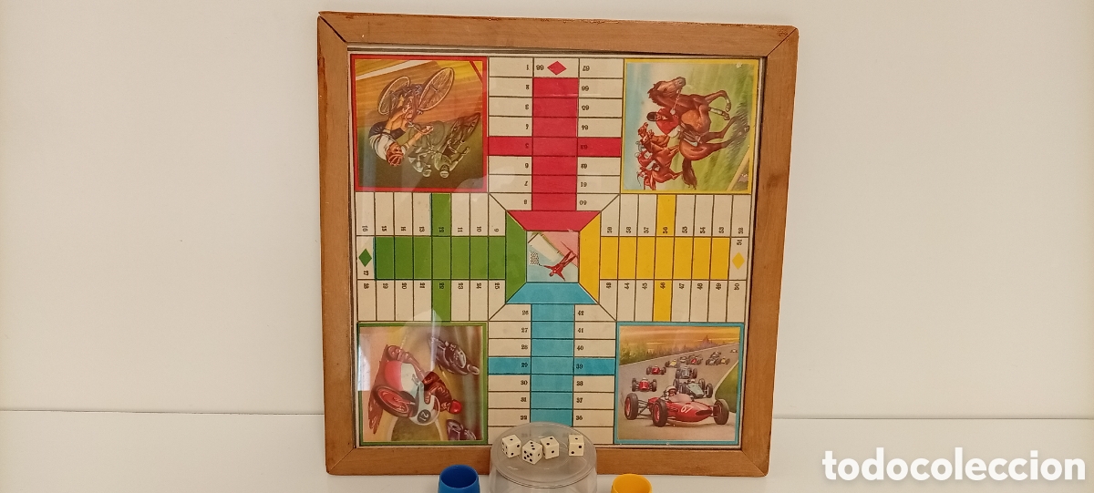 Juegos de mesa: .JUEGO DE PARCHIS Y LA OCA COMPLETO - Foto 3