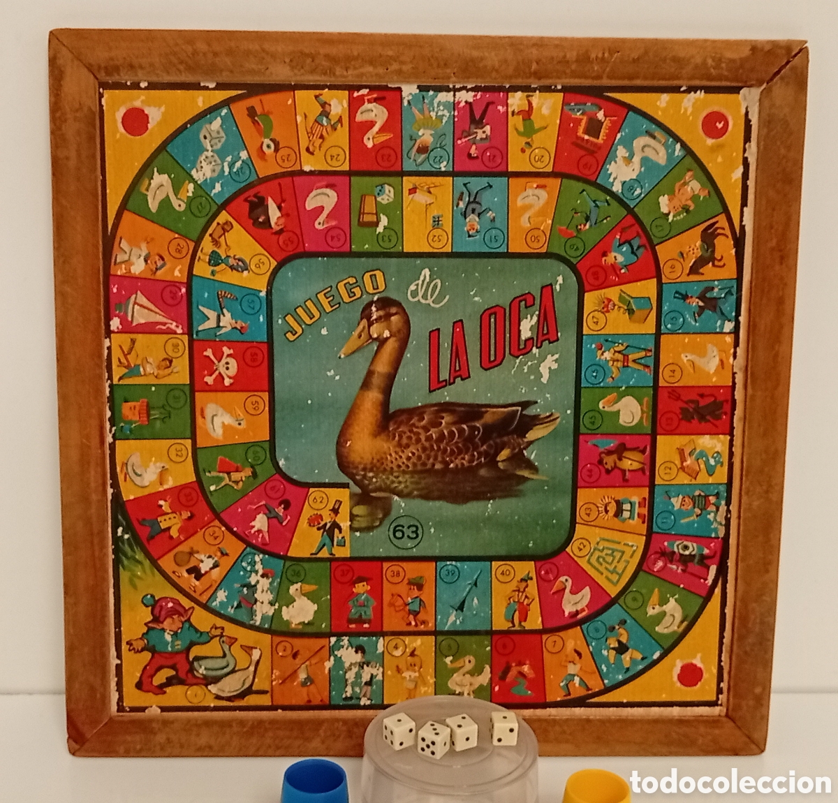 Juegos de mesa: .JUEGO DE PARCHIS Y LA OCA COMPLETO - Foto 5