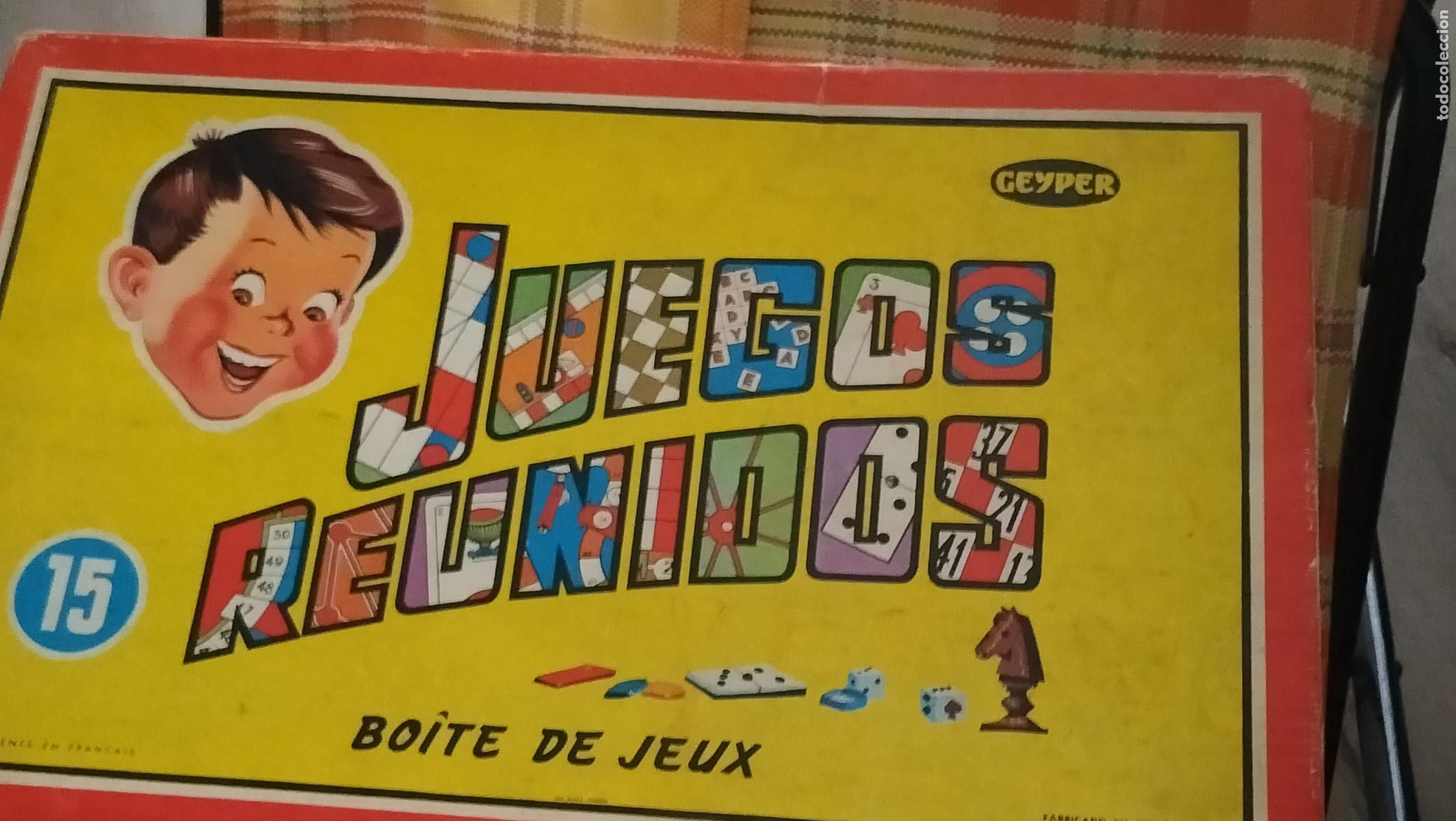 Juegos de mesa: ANTIGUOS JUEGOS REUNIDOS GEYPER 15