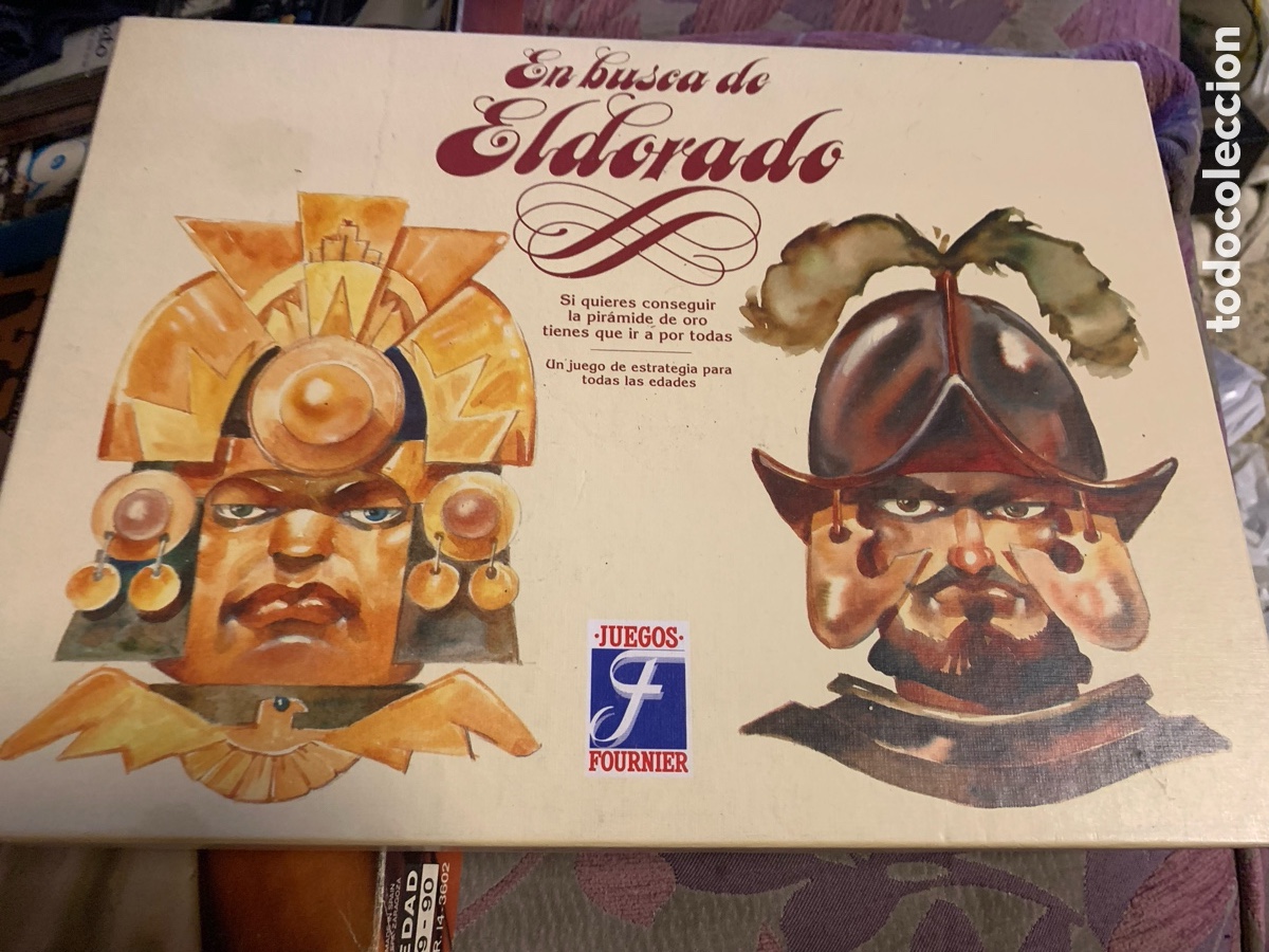 Juegos de mesa: En busca del dorado juegos fournier 1992