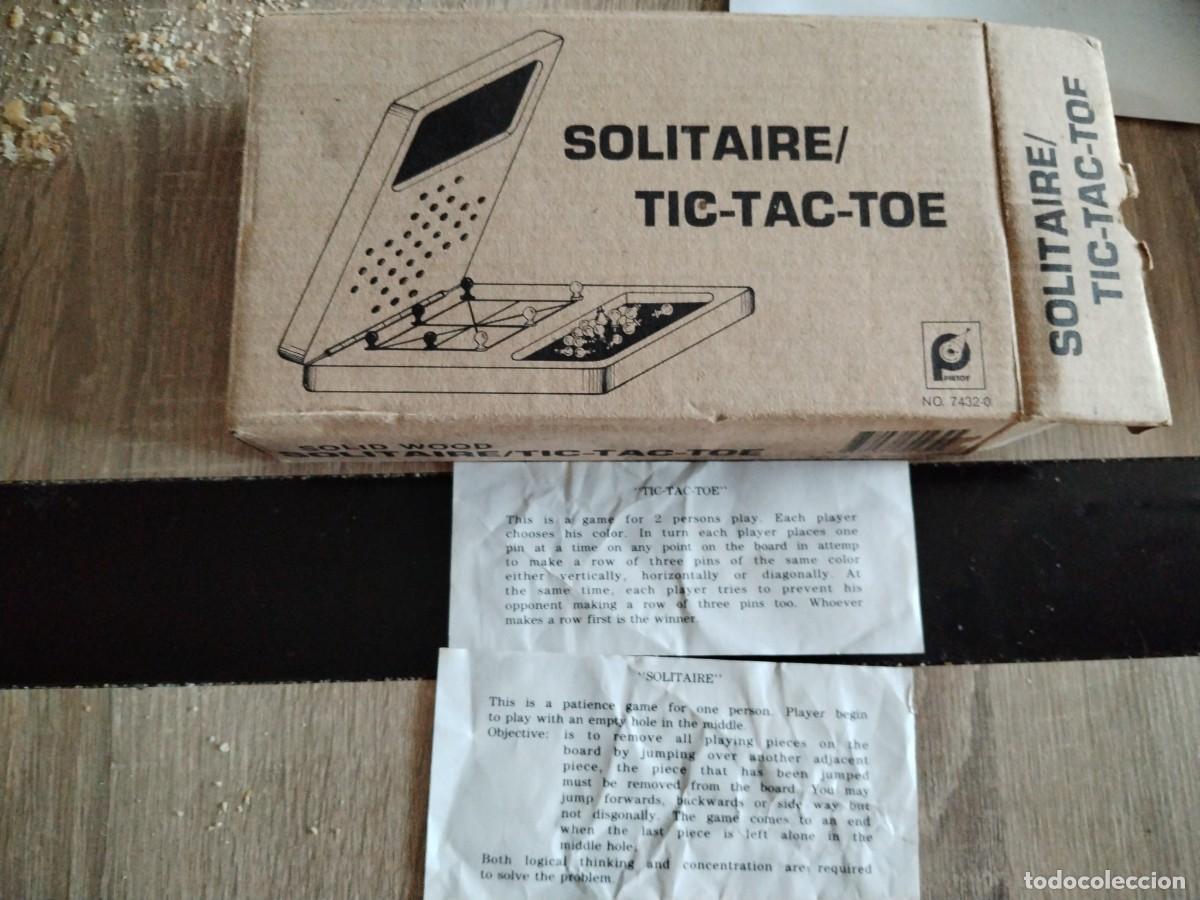Juegos de mesa: Solitario- tic-tac-toe - Foto 4