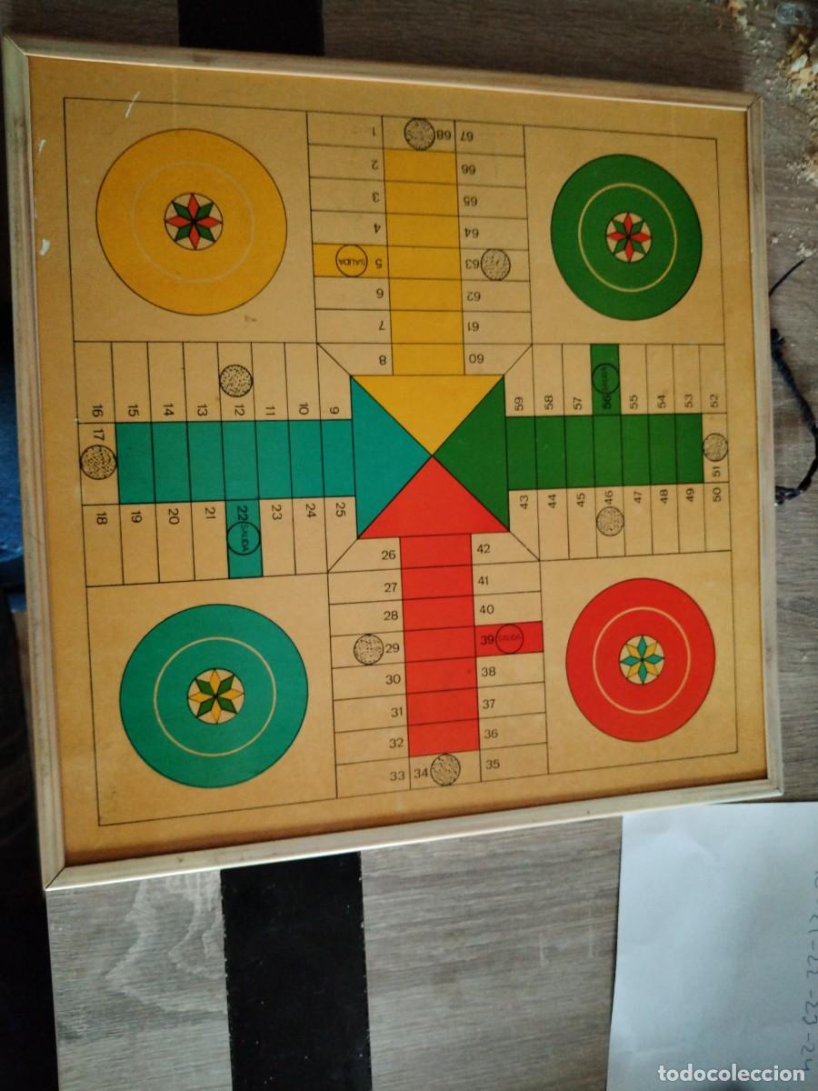 Juegos de mesa: Parchis- oca. Tablero antiguo - Foto 2