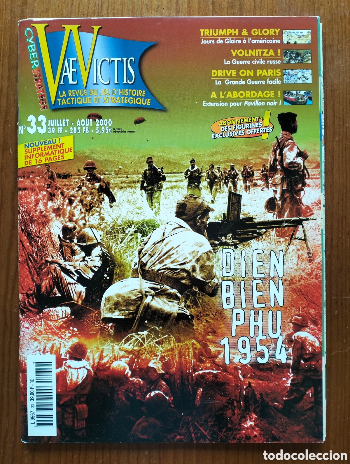 Juegos de mesa: DIEN BIEN PHU, 1954 // VAE VICTIS. Revue du jeu d'histoire tactique et strategique, n&ordm;33 - 2000
