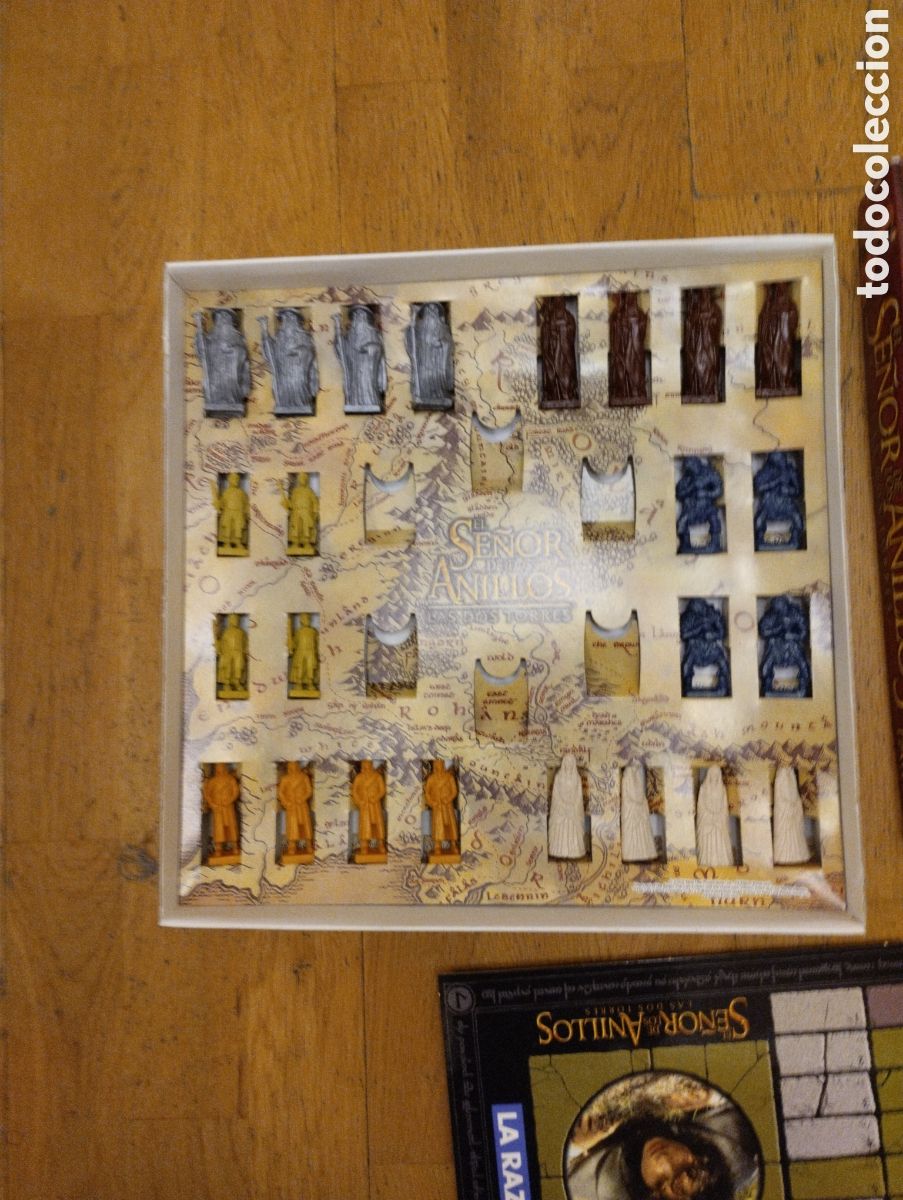 Juegos de mesa: Parchis El Se&ntilde;or de Los Anillos Las Dos Torres - Foto 4
