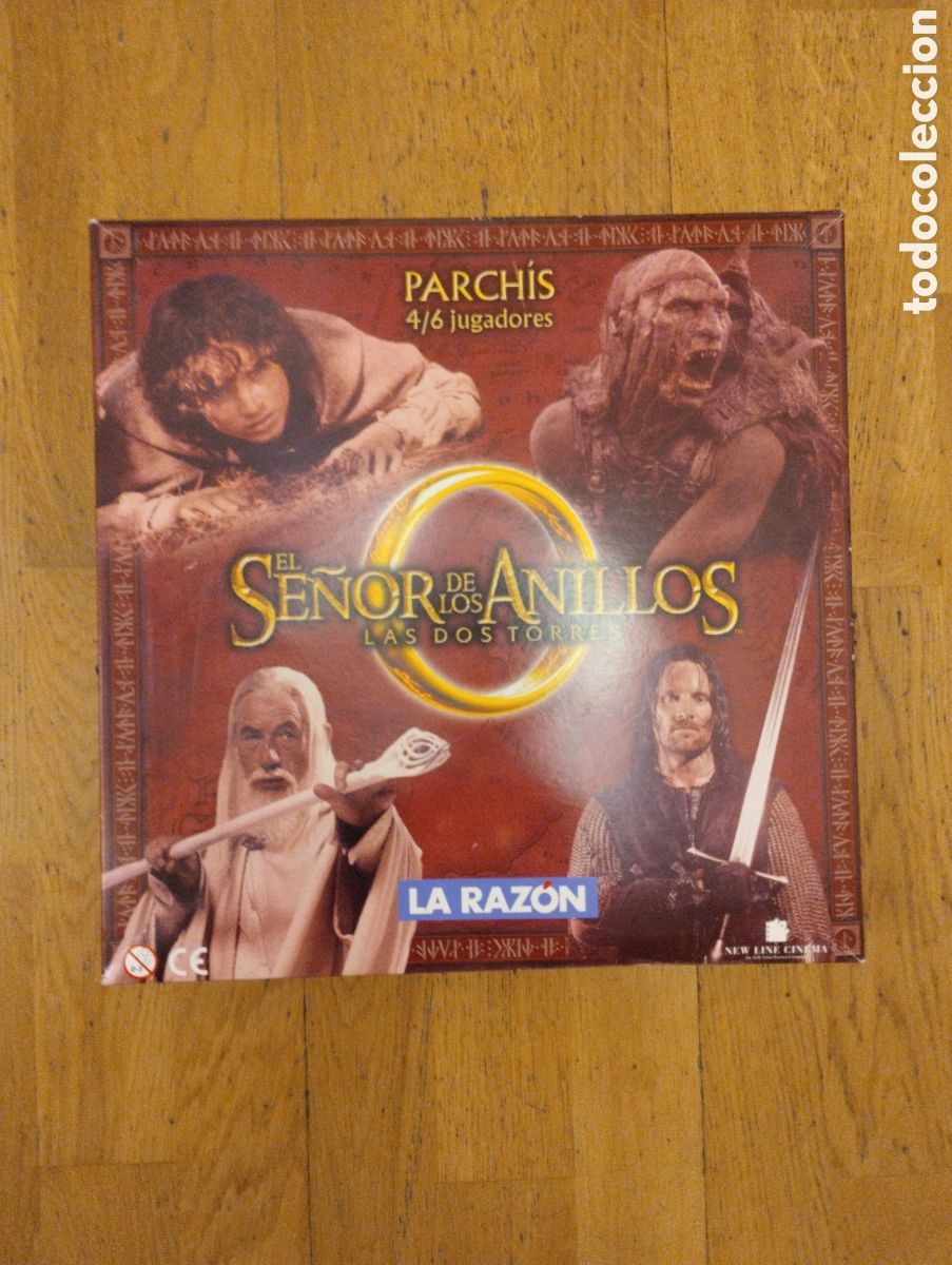 Juegos de mesa: Parchis El Se&ntilde;or de Los Anillos Las Dos Torres - Foto 5