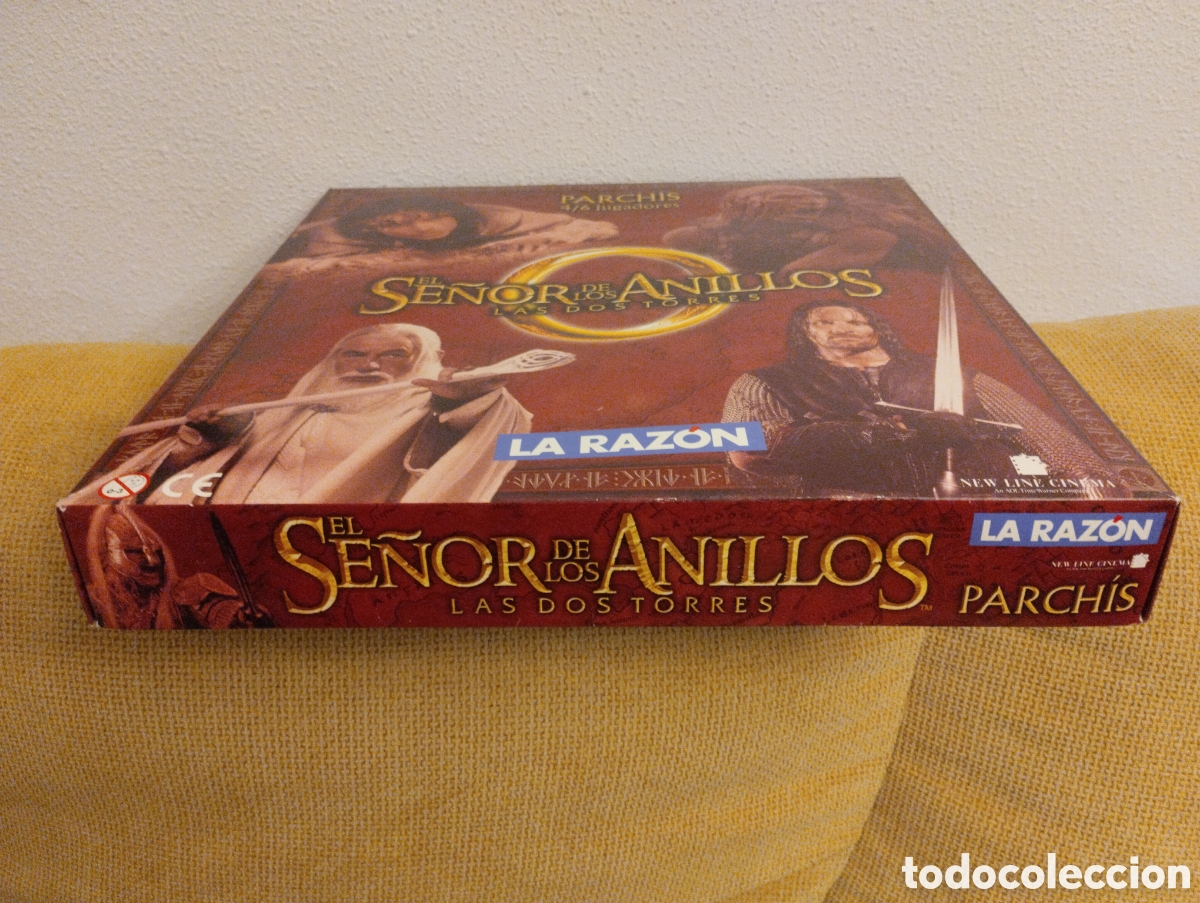 Juegos de mesa: Parchis El Se&ntilde;or de Los Anillos Las Dos Torres - Foto 6