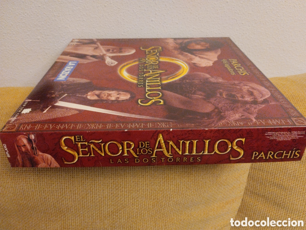 Juegos de mesa: Parchis El Se&ntilde;or de Los Anillos Las Dos Torres - Foto 7