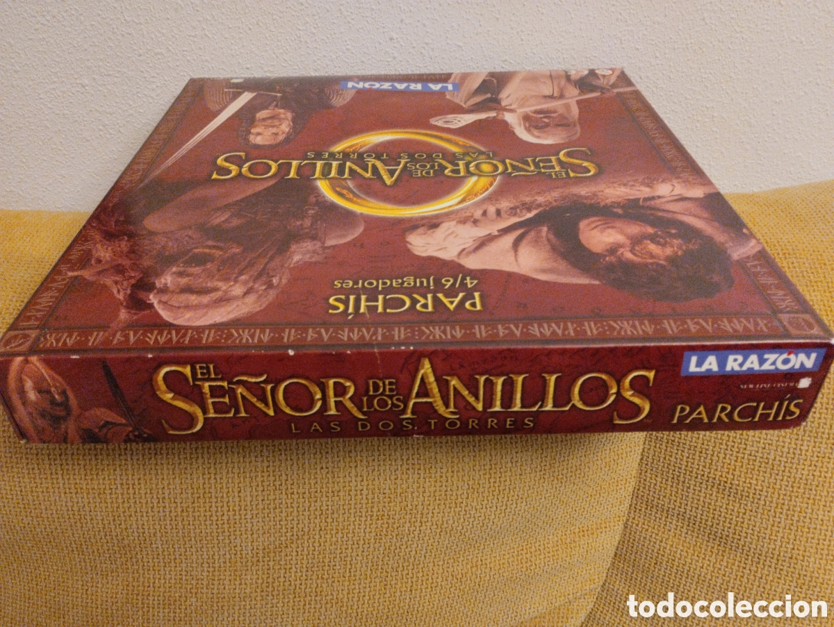 Juegos de mesa: Parchis El Se&ntilde;or de Los Anillos Las Dos Torres - Foto 8