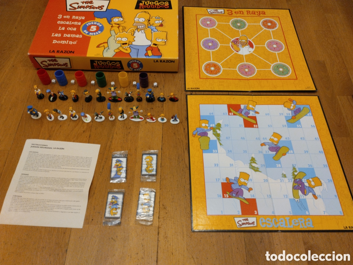 Juegos de mesa: Juego Reunidos The Simpsons