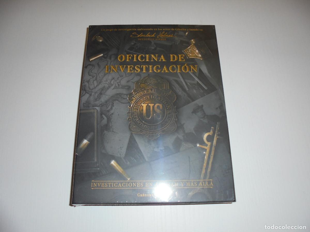 Juegos de mesa: SHERLOCK HOLMES DETECTIVE ASESOR ( OFICINA DE INVESTIGACION - INVESTIGACIONES EN ARKHAM... ) - NUEVO