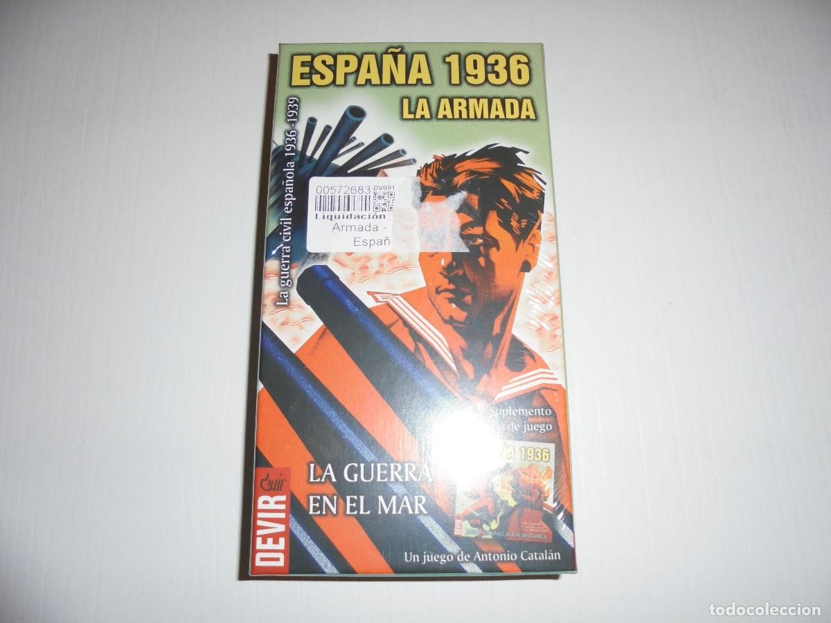 Juegos de mesa: ESPA&Ntilde;A 1936 ( LA ARMADA ) - NUEVO - SUPLEMENTO DE JUEGO - LA GUERRA EN MAR - ANTONIO CATALAN