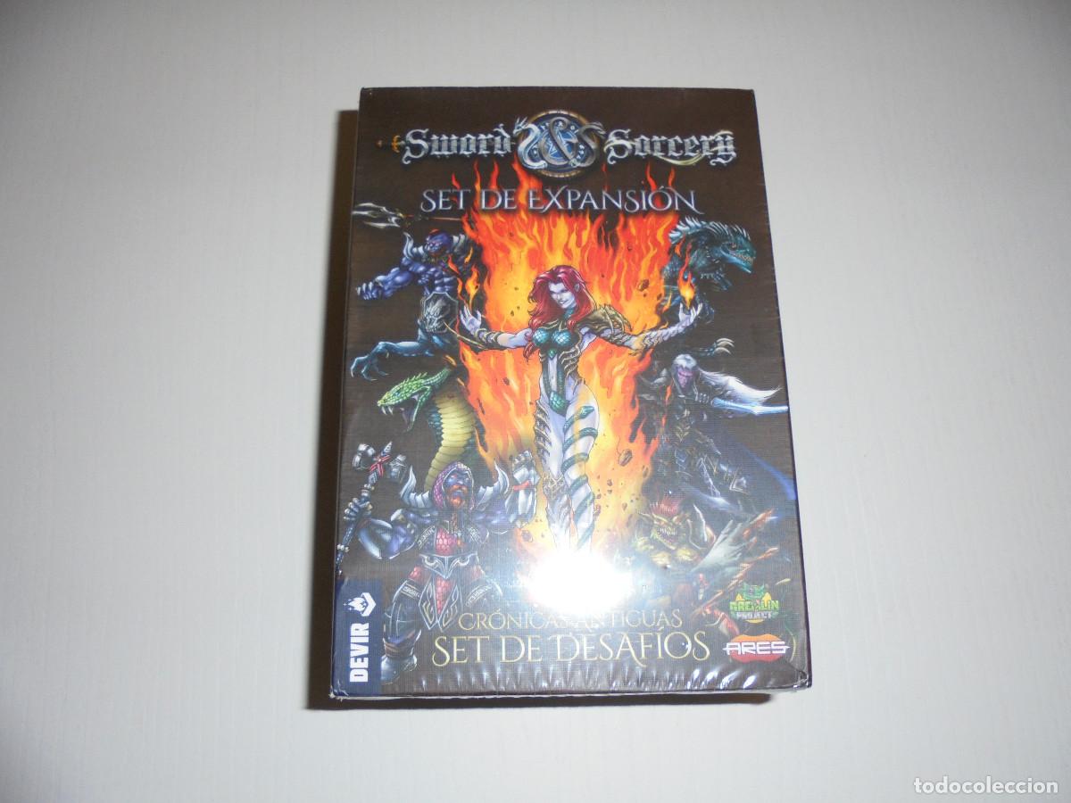 Juegos de mesa: CRONICAS ANTIGUAS / SET DE DESAFIOS ( SET DE EXPANSION ) - NUEVO - SWORD & SORCERY