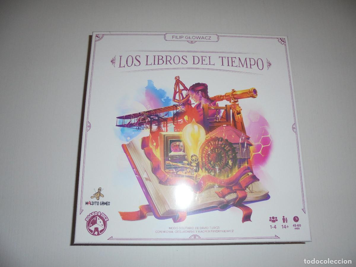 Juegos de mesa: LOS LIBROS DEL TIEMPO - NUEVO - FILIP GLOWACZ