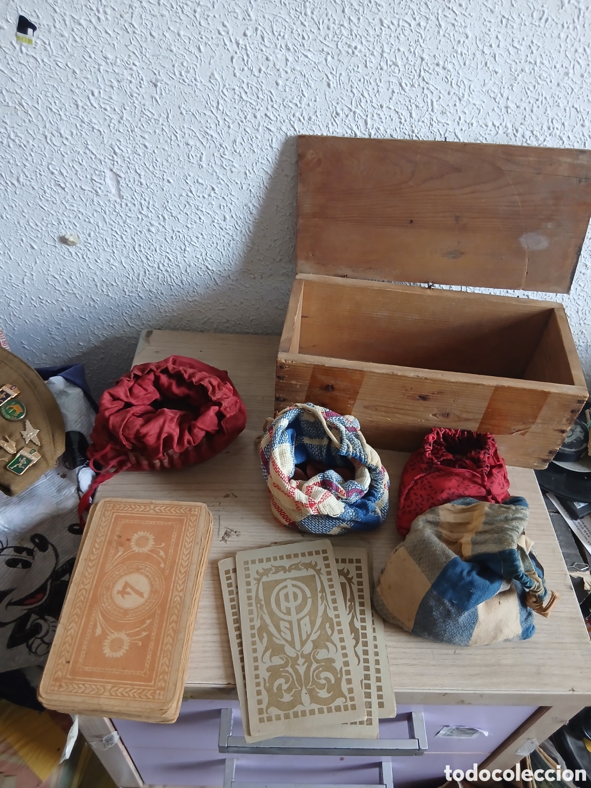 Juegos de mesa: ANTIGUO JUEGO DE BINGO,,VER FOTOS