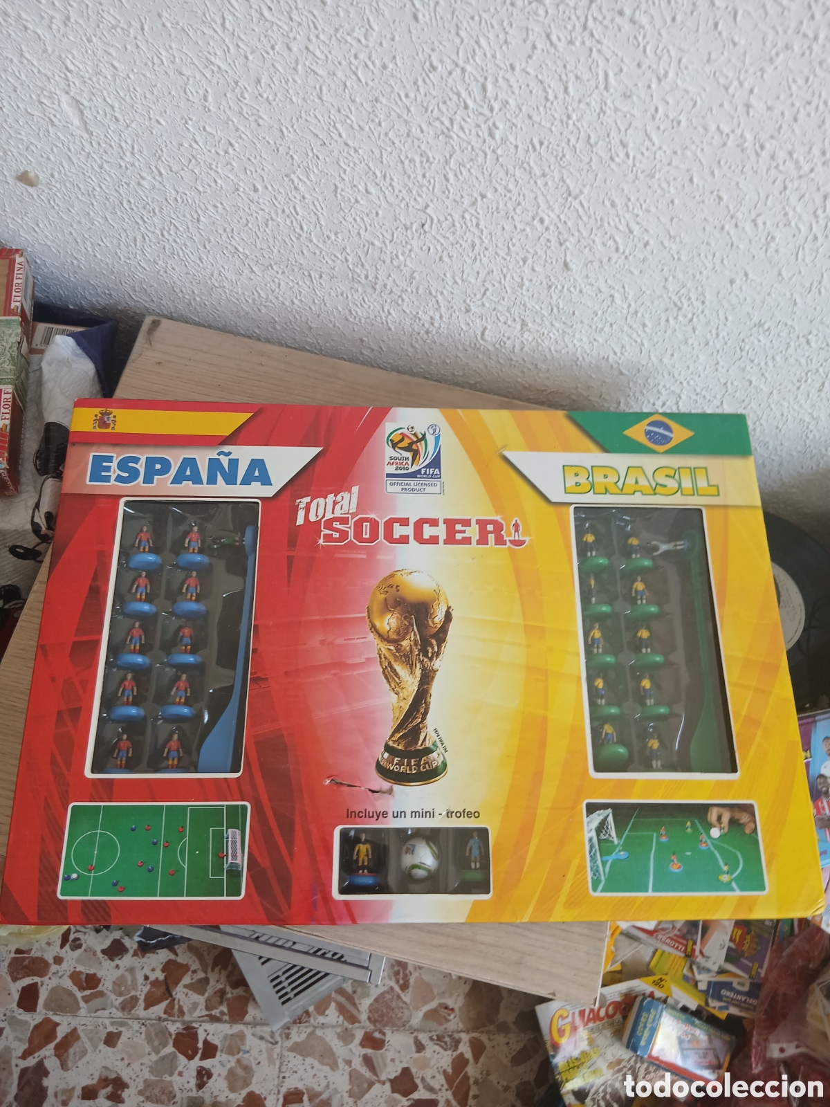 Juegos de mesa: Futbol subbuteo total soccer Mundial