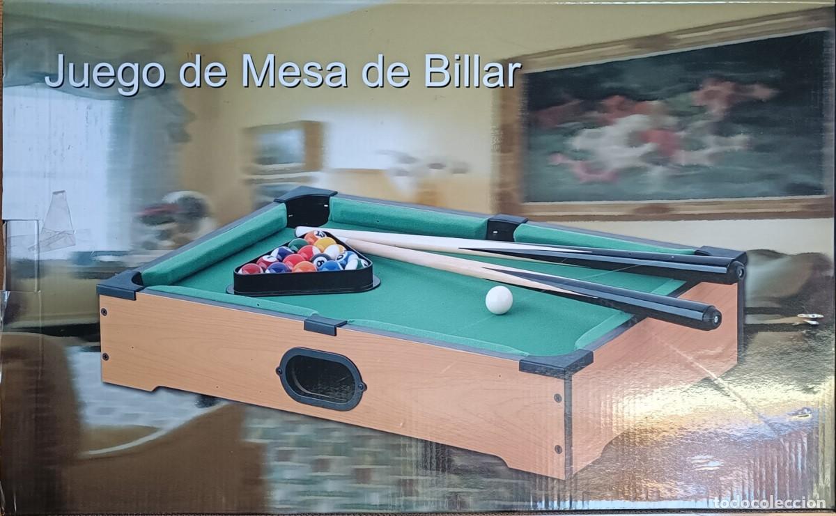 Juegos de mesa: JUEGO DE MESA DE BILLAR. EN PERFECTO ESTADO DE CONSERVACI&Oacute;N Y DE USO