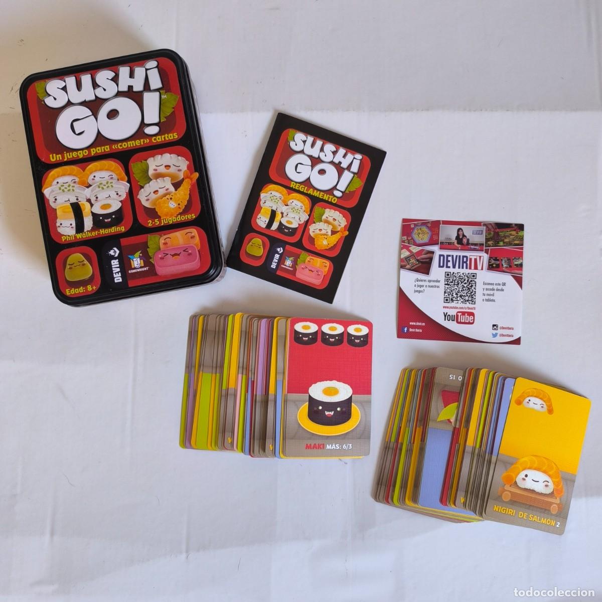 Juegos de mesa: Sushi Go! Devir Juego de Cartas Completo