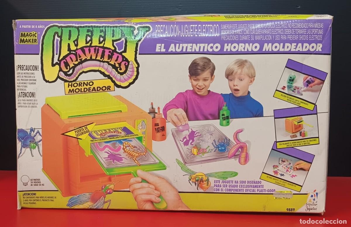 Juegos de mesa: JUEGO CREEPY CRAWLERS HORNO MOLDEADOR COMPLETO Y FUNCIONANDO,EN SU CAJA ORIGINAL