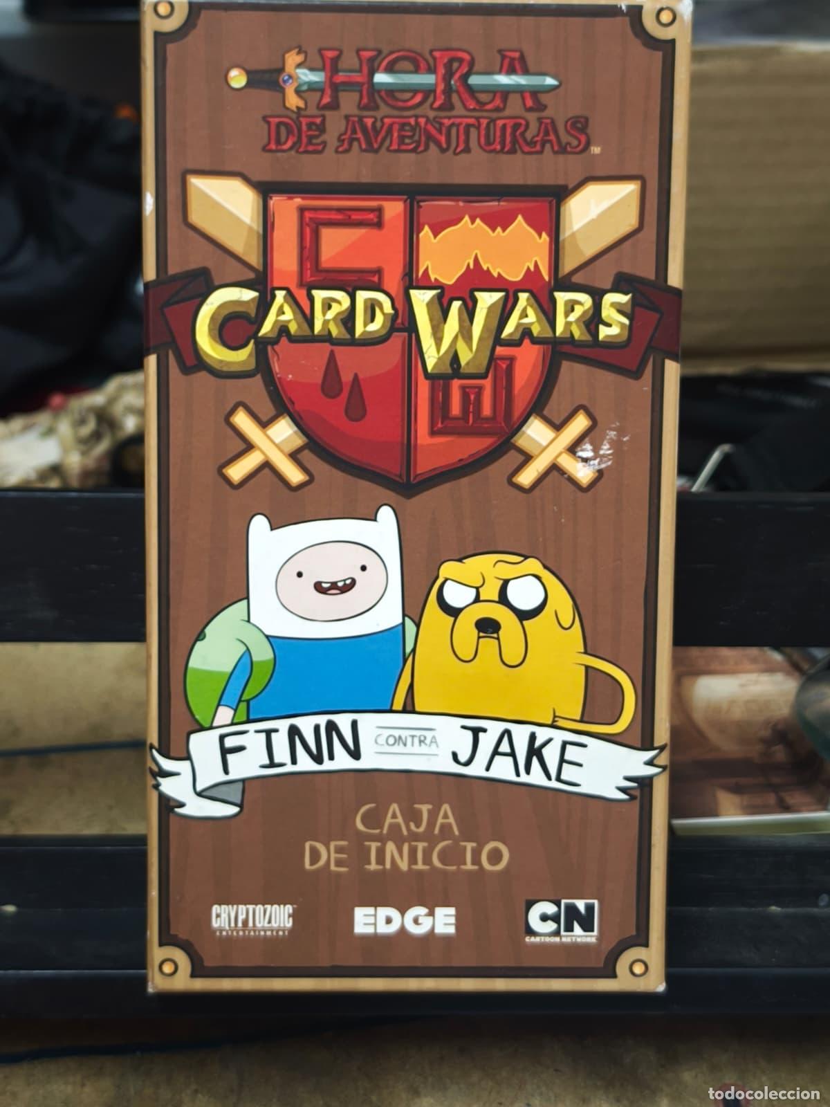Juegos de mesa: JUEGO DE MESA - FINN CONTRA JAKE - HORA DE AVENTURAS - CARD WARS (C11)
