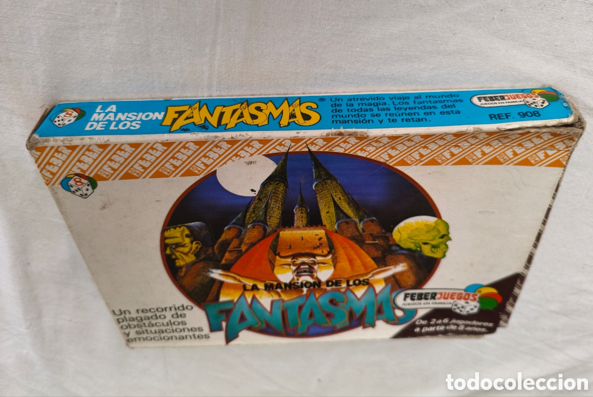 Juegos de mesa: Juego La Mansion de los fantasmas de Feber. A&ntilde;o 1983