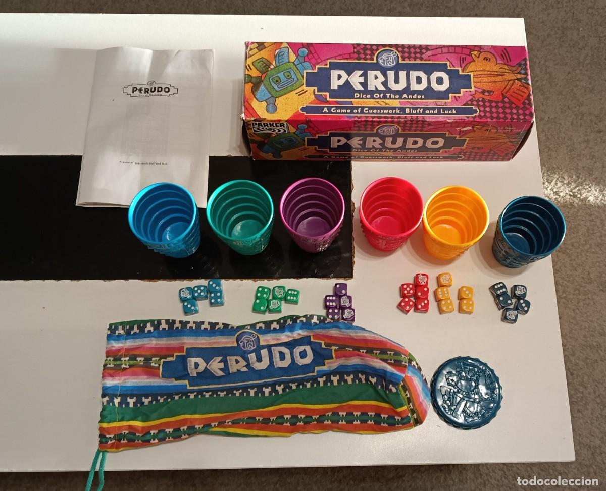 Juegos de mesa: JUEGO DE MESA PERUDO,DE PARKER 1994, COMPLETO, JUEGO DE ENGA&Ntilde;OS, FAROLES Y DADOS
