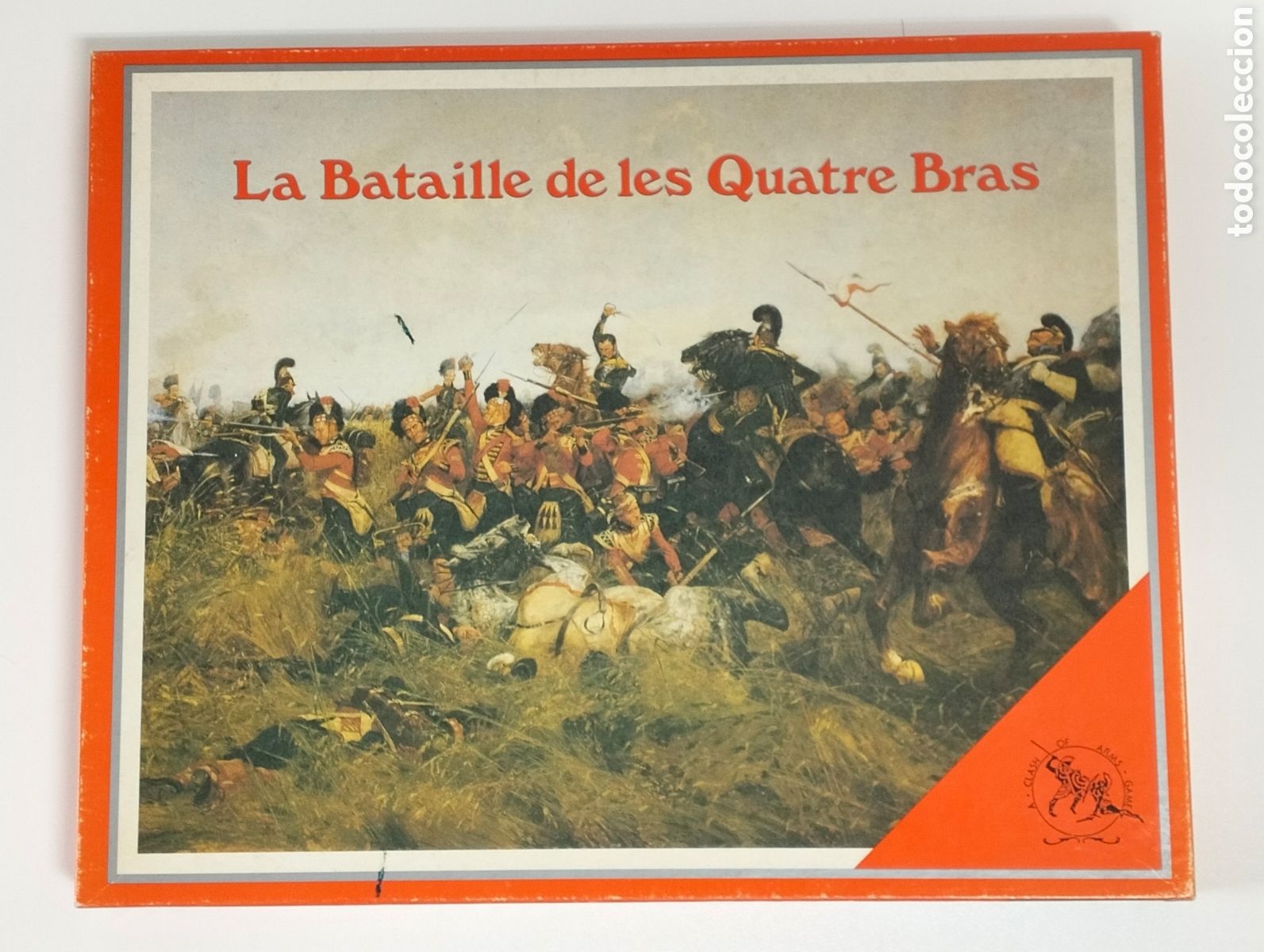 Juegos de mesa: LA BATAILLE DE LES QUATRE BRAS, 1815 / Clash of Arms, (Volume n&ordm; VI) 1991 (1&ordf; edici&oacute;n)