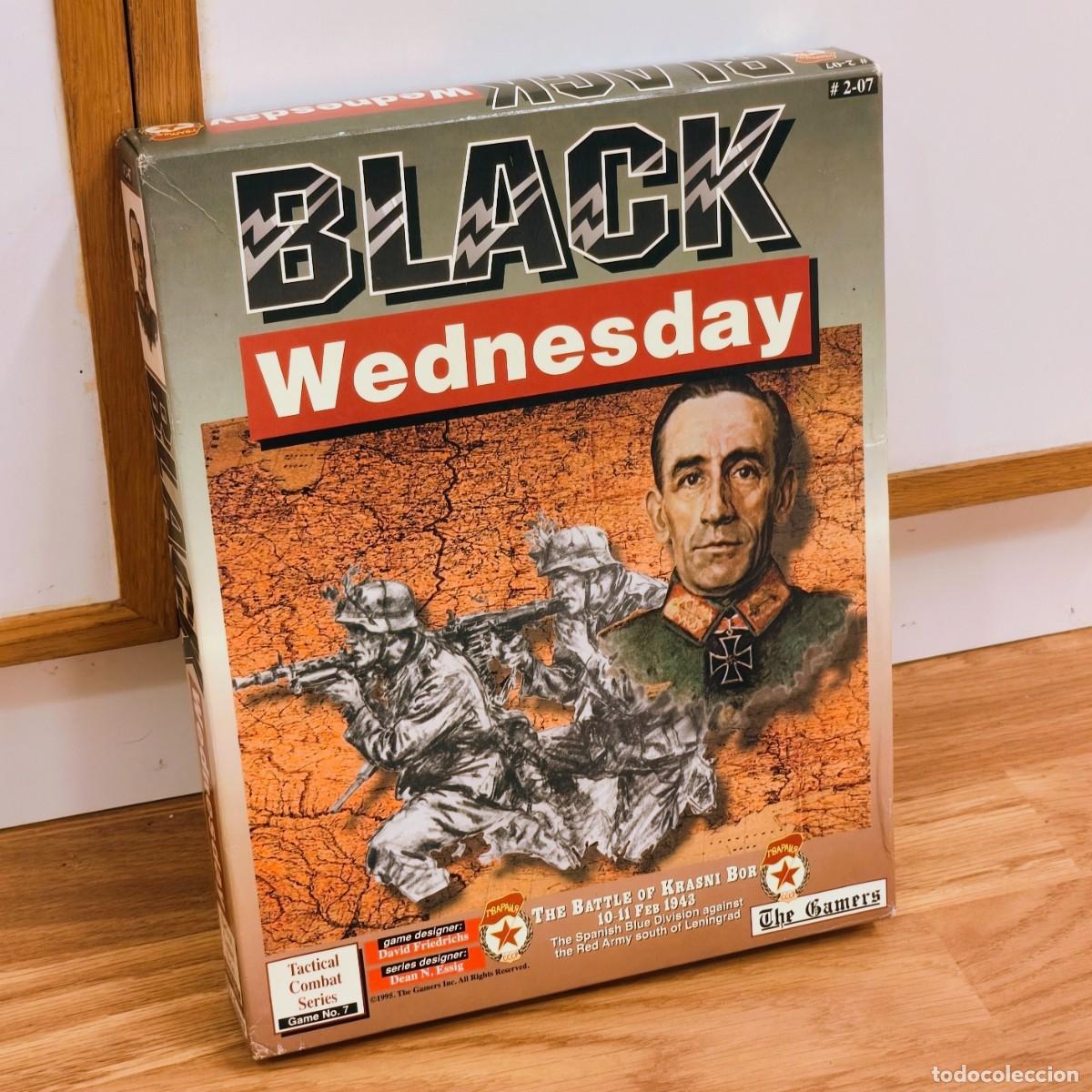 Juegos de mesa: WARGAME - BLACK WEDNESDAY - THE BATTLE OF KRASNI BOR - DIVISI&Oacute;N AZUL - KRASNY BOR