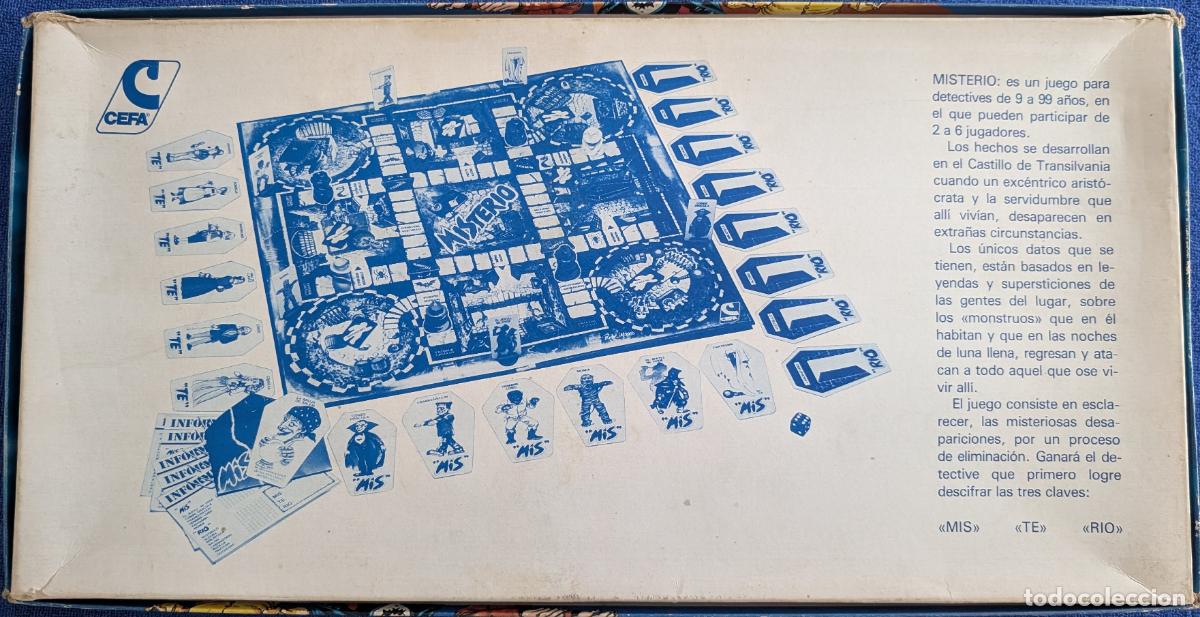 Juegos de mesa: Misterio - CEFA &iexcl;Completo! - Foto 5