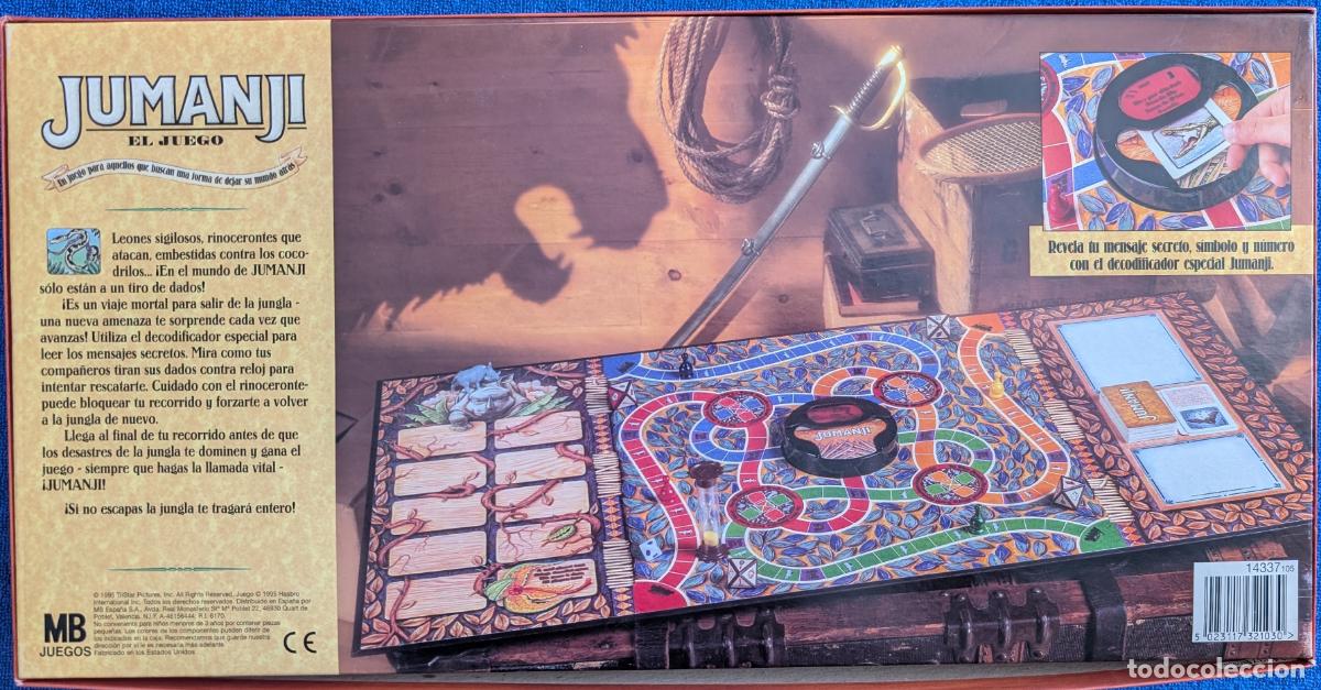 Juegos de mesa: Jumanji - MB Juegos (1995) &iexcl;Completo e impecable! - Foto 7